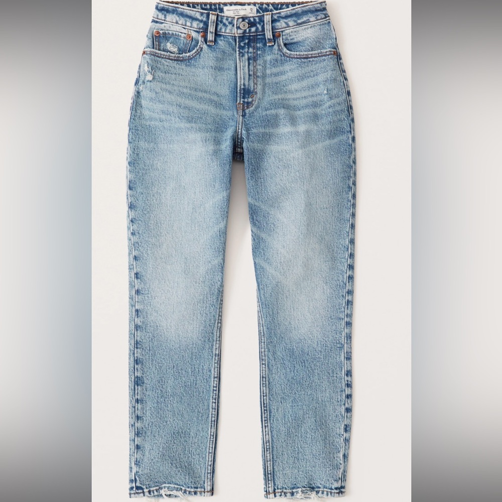 Abercrombie High Rise Mom Jeans